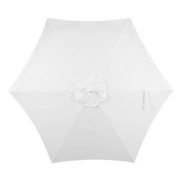 Collins 9 ft. Classic Cottage Tassel Market Patio Umbrella